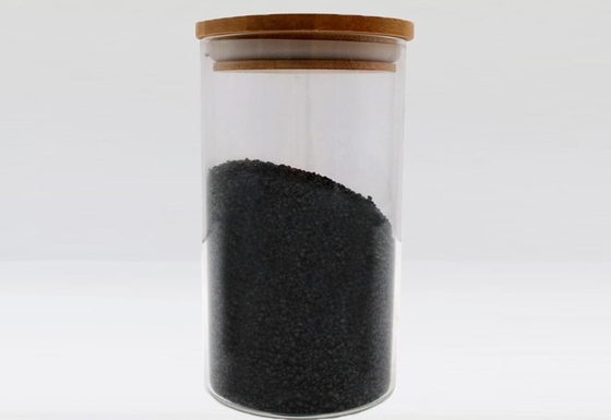 Black Copper slag black Iron-silicate black pearls sand 20/40 mesh for sandblasting medium